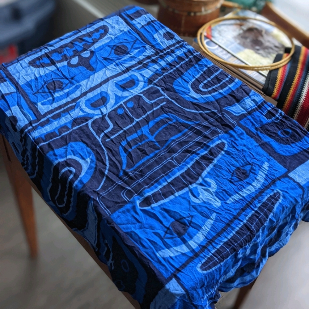 Native Northwest Scarf - Blue